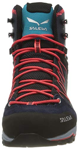 Salewa WS Mountain Trainer Lite Mid Gore-TEX Botas de Senderismo, Premium Navy/Blue Fog, 37 EU