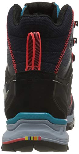 Salewa WS Mountain Trainer Lite Mid Gore-TEX Botas de Senderismo, Premium Navy/Blue Fog, 37 EU