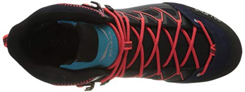 Salewa WS Mountain Trainer Lite Mid Gore-TEX Botas de Senderismo, Premium Navy/Blue Fog, 37 EU