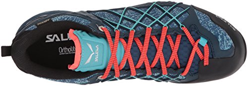 Salewa WS Wildfire Gore-TEX Zapatos de Senderismo, Poseidon/Capri, 38.5 EU