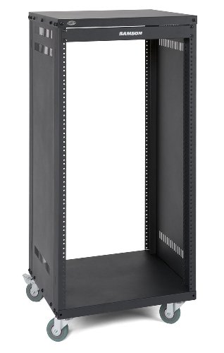 Samson SRK21 - Rack (21U, 19"), color negro.