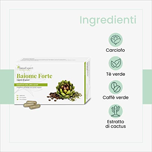 SanaExpert Baiome Forte Pack X3|SUPLEMENTO QUEMA GRASA NATURAL | con extracto de alcachofa, extracto de semilla de café verde y té verde (2).