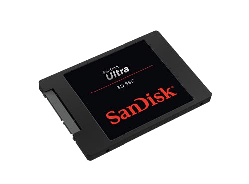 SanDisk Ultra 3D SSD de 500 GB con hasta 560 MB/s de velocidad de lectura / hasta 530 MB/s de velocidad de escritura