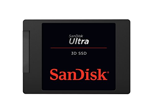 SanDisk Ultra 3D SSD de 500 GB con hasta 560 MB/s de velocidad de lectura / hasta 530 MB/s de velocidad de escritura