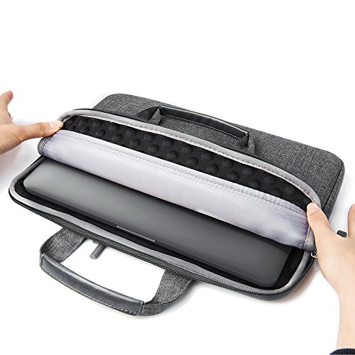 SATECHI Funda Impermeable para portátil con Bolsillos para MacBook 2015/2016, MacBook Pro 13", Microsoft Surface Pro, Samsung Chromebook y Otros (15")