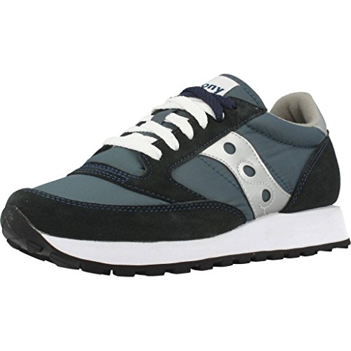 Saucony Jazz Original-W, Zapatillas Mujer, Azul (Navy/Silver), 38 EU