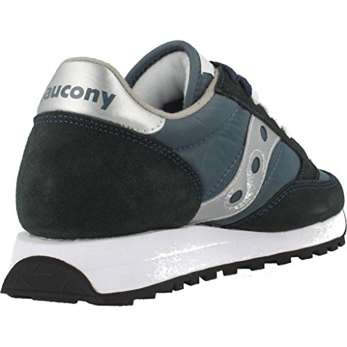 Saucony Jazz Original-W, Zapatillas Mujer, Azul (Navy/Silver), 38 EU