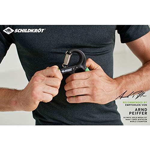 Schildkröt Fitness Entrenador de Músculos de Mano Hand Trainer Pro, Dureza Ajustable, en un Blister, 960122