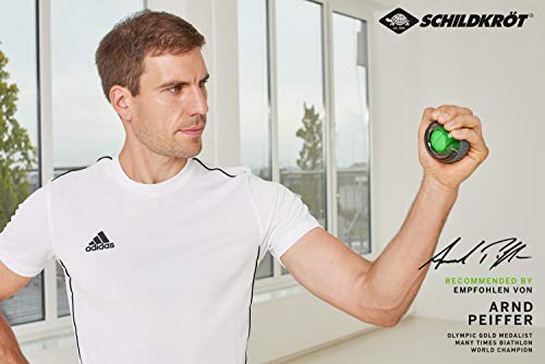 Schildkröt Fitness Spinball, Entrenador de Manos y Brazos, Verde/Gris, 960121