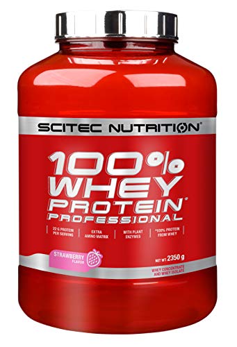 Scitec Nutrition 100% Whey Protein Professional 2350 g Proteine Siero del Latte