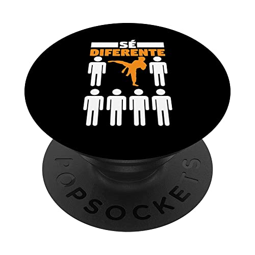 Sé Diferente Artes Marciales Deporte Karaté Kung Fu Regalo PopSockets PopGrip Intercambiable