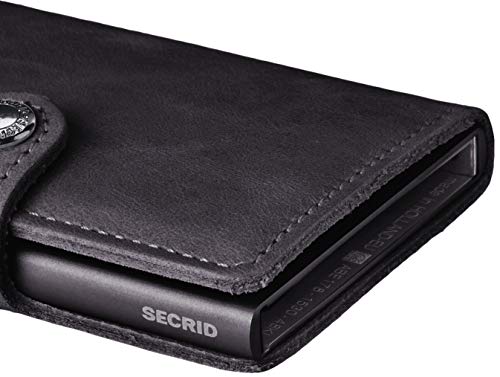 Secrid - Cartera Mini, Negro (Negro) - MV-Black