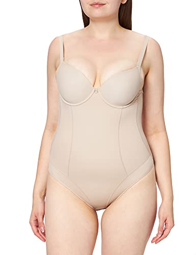 Selene Bdgiorg Sujetador Reductor, Beige (Tierra), 105 (Tamaño del Fabricante:C.105) para Mujer