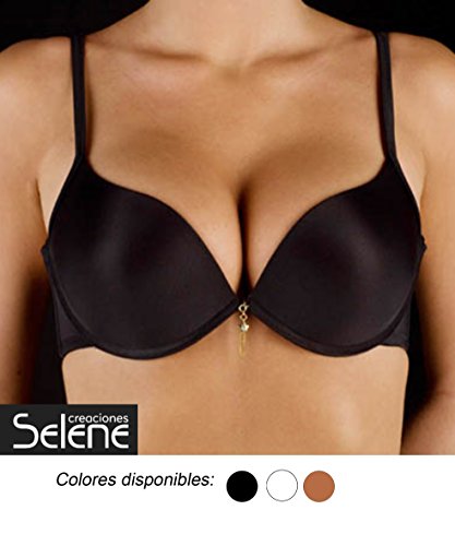 Selene - Sujetador Raquel, color negro, talla 80B