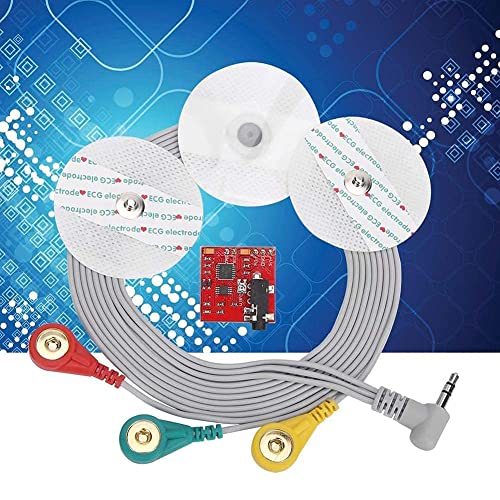 Sensor de señal muscular electromiográfica Almohadilla del sensor biomédico con línea de conexión EMG(EMG Sensor)