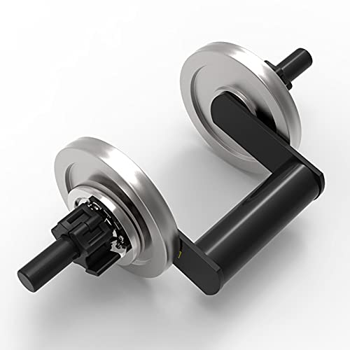 SFITVE Antebrazo Entrenamiento 25mm,Acero Barra Mancuernas Entrenamiento de Fuerza para el Antebrazo Barra Body Pump Clubbell,para Ejercicio de muñeca Gimnasio Entrenador de Antebrazo(Color:Black A)