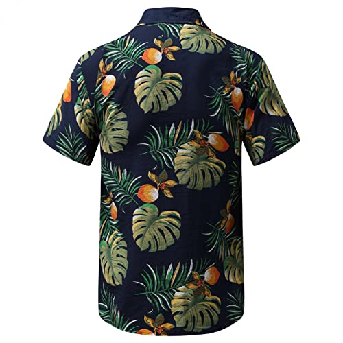 Sheey Conjunto Camisas Hombre Completo Camisa Hawaiana Hombre Verano Playa Camisas Manga Corta Hombre Camiseta,Atletico Interior Tallas Grandes Regalos Originales para Hombre Gym Campaña