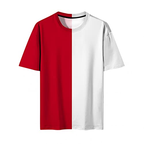 Sheey Verano Conjunto Chandal Hombre Completo Chándal de Futbol Camisas Shirt Manga Corta Camiseta, Fitness Tallas Grandes Playa Deportivas Conjunto Deportivo Hombre Gym Trabajo