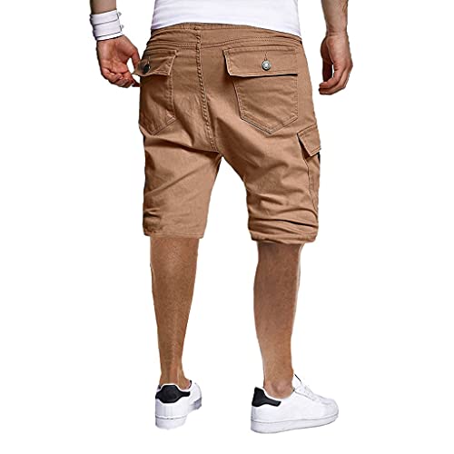 ShFhhwrl Shorts cómodos y Transpirables Pantalones Cortos de Hombre Nuevos Pantalones Cortos Militares para Hombre, Pantalones Cortos