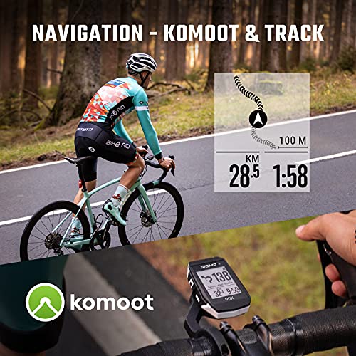 SIGMA Sport ROX 11.1 EVO Blanco Sensor Set | Ciclocomputador inalámbrico GPS y navegación, con sensores de Velocidad, frecuencia Cardiaca y cadencia de pedaleo | Navegación GPS en Exteriores