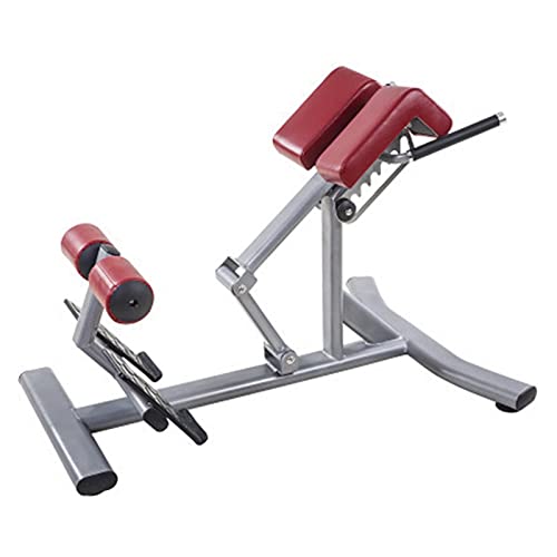 Silla Romana Silla Romana para el entrenamiento de la espalda baja Ajustable Silla Romana Atrás Extensión Home Gym Gimnasio Entrenamiento Abdominal Ejercicio ( Color : Red , Size : 140x70-88x65cm )