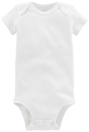 Simple Joys by Carter's Baby paquete de 8 body de manga corta ,Blanco ,18 Meses