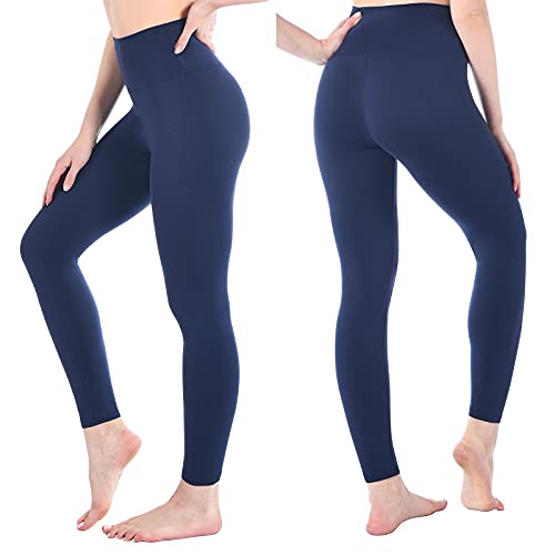 SINOPHANT Leggins Mujer, Pantalon Deporte Yoga Mujer, Leggings Mujer Fitness Suaves Elásticos Cintura Alta para Reducir Vientre