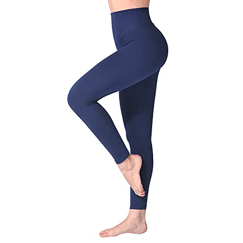 SINOPHANT Leggins Mujer, Pantalon Deporte Yoga Mujer, Leggings Mujer Fitness Suaves Elásticos Cintura Alta para Reducir Vientre