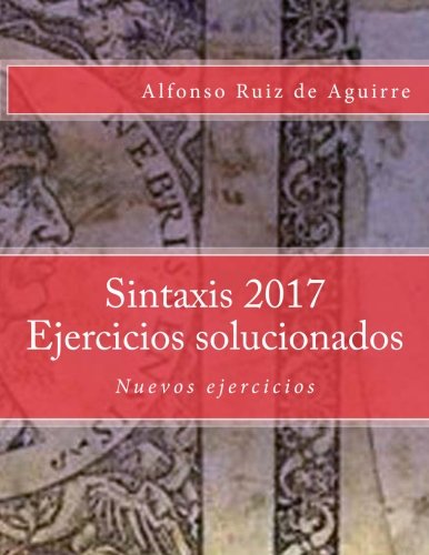 Sintaxis 2017 Ejercicios solucionados