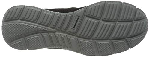 Skechers 58350-47,5, Zapatillas Hombre, Negro Black 58350 Bkgy, 47.5 EU