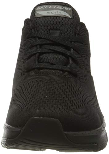 Skechers Arch Fit-Big Appeal, Zapatillas Mujer, Black, 38 EU