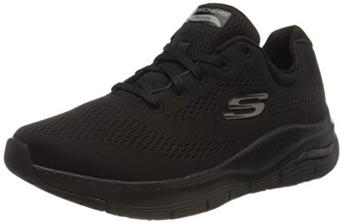 Skechers Arch Fit-Big Appeal, Zapatillas Mujer, Black, 38 EU