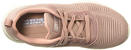 Skechers Bobs Squad Tough Talk', Zapatillas Mujer, Blush, 39 EU