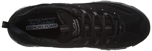 Skechers D'Lites Play On, Zapatillas Mujer, Black, 41 EU