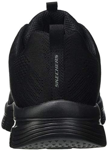 Skechers Graceful-Get Connected, Zapatillas Mujer, Negro (BBK Black Mesh), 41 EU