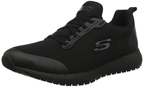 Skechers Squad Sr Myton, Zapatillas Mujer, Black, 39 EU