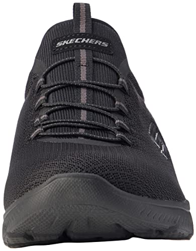 Skechers Summits, Zapatillas de Deporte Mujer, Black, 38 EU