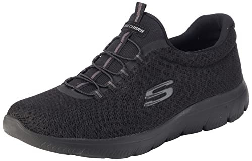 Skechers Summits, Zapatillas de Deporte Mujer, Black, 38 EU