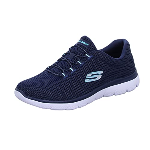 Skechers Summits, Zapatillas de Deporte Mujer, Navy, 38 EU