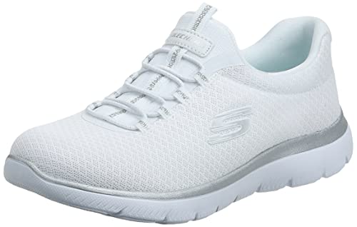 Skechers Summits, Zapatillas de Deporte Mujer, White, 37 EU