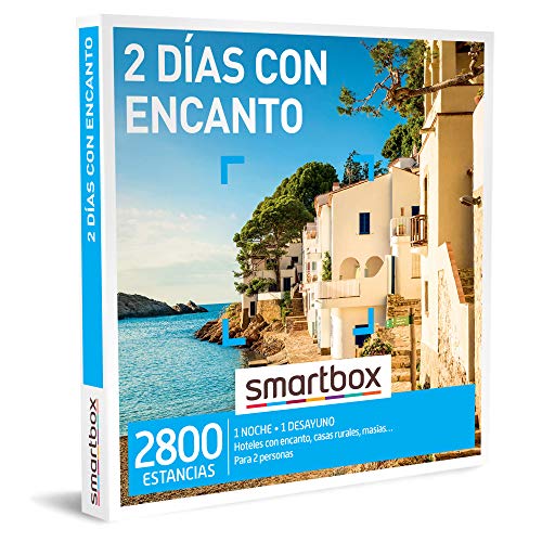 Smartbox - Caja Regalo 2 días con Encanto - Idea de Regalo Originales - 1 Noche con Desayuno para 2 Personas