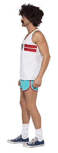 Smiffy's - Disfraz de atletismo para hombre, talla UK 38 (33322M-KIT 4)