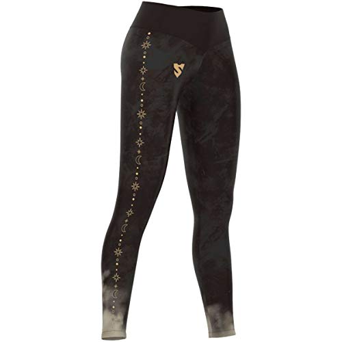 SMMASH Goddess Deportivos Leggins Largos Mujer con Cintura Alta y Push UP, Yoga, Fitness, Crossfit, Correr, Material Transpirable y Antibacteriano, (M)