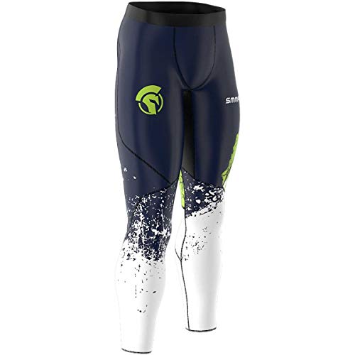 SMMASH OCR Legion Green Deportivo Largo Leggins Hombre, Pantalones Largo Deporte Dombre por un Gimnasio de Yoga Corrientes, Material Transpirable y Antibacteriano, (M)