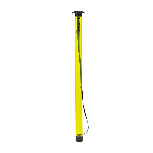 Softee Tubo RECOGEPELOTAS - Padel - Amarillo Fluor, 21 PLTS, Extra Large