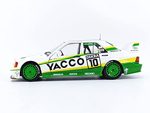 Solido Mercedes Benz EVO 2#10, DTM 1991, Conductor J. Lafitte, Escala 1:18, Blanco/Verde (421180200)