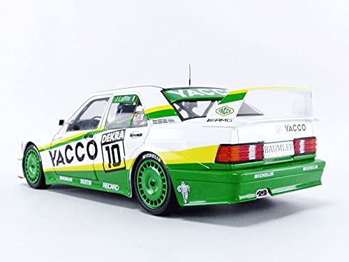 Solido Mercedes Benz EVO 2#10, DTM 1991, Conductor J. Lafitte, Escala 1:18, Blanco/Verde (421180200)