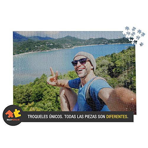 Solopuzzles Puzzle Personalizado con tu Foto Favorita de 1000 Piezas (68 x 48 cm). Máxima Calidad de impresión. 10 TAMAÑOS Disponibles (Desde 48 a 3000 Piezas)