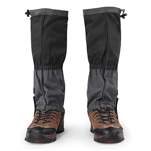 SolUptanisu Polainas de Pierna,1 Par Polaina de Senderismo Polainas Nieve Respirable Cubierta de Proteccion de Nieve de Lluvia de Gaiter Antipolvo Barro Gaiter Legging reemplazo para Hombres Mujeres