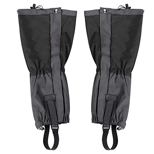 SolUptanisu Polainas de Pierna,1 Par Polaina de Senderismo Polainas Nieve Respirable Cubierta de Proteccion de Nieve de Lluvia de Gaiter Antipolvo Barro Gaiter Legging reemplazo para Hombres Mujeres